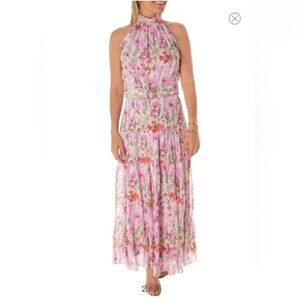 Taylor Floral Halter Maxi Dress – NWOT – Boho Chic, Flowy & Free-Spirited Size 6